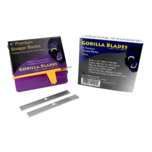 Better Tools 20104 4" Scraper Blades (100/Pack)