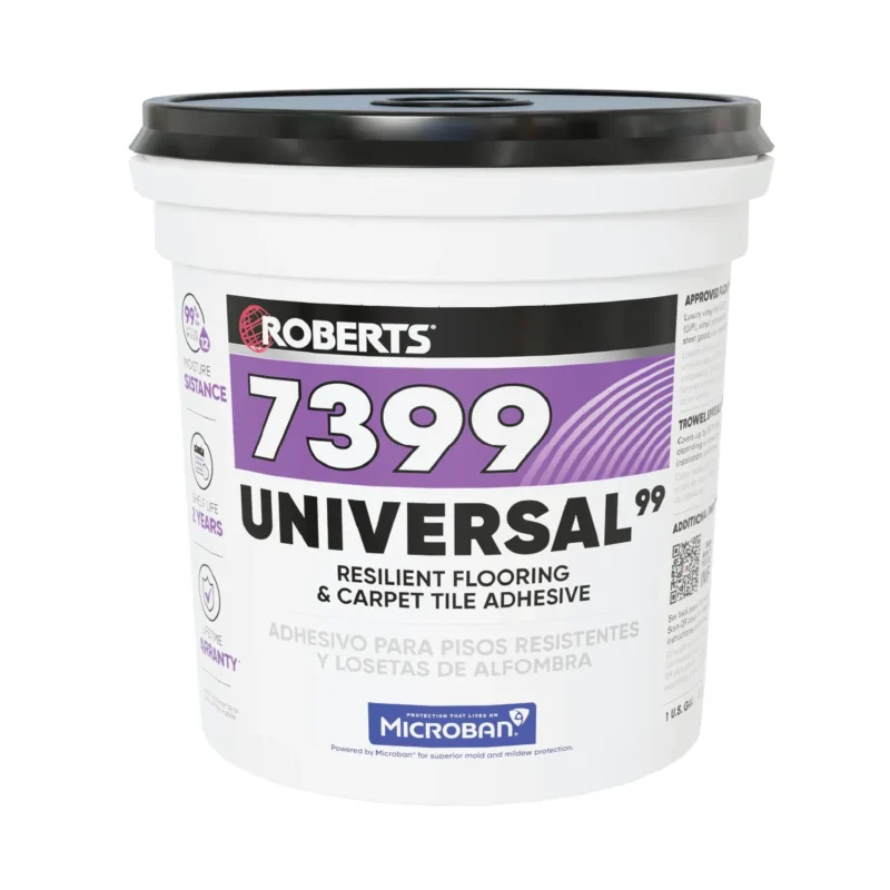 Roberts 7399 Universal99 Resilient Flooring & Carpet Tile Adhesive (1 gal.)