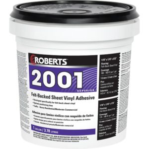 Roberts 7399 Universal Plus Resilient Flooring & Carpet Adhesive (4 gal.)