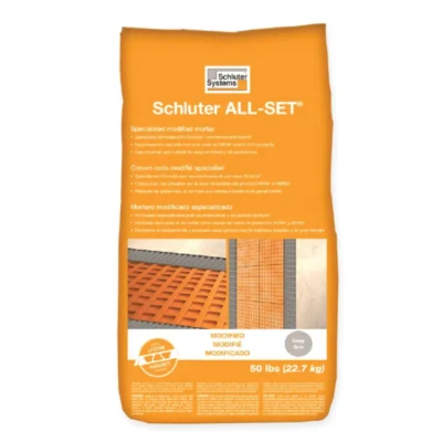 Schluter ALL-SET Modified Thin-set Mortar - Gray (50 lb.)