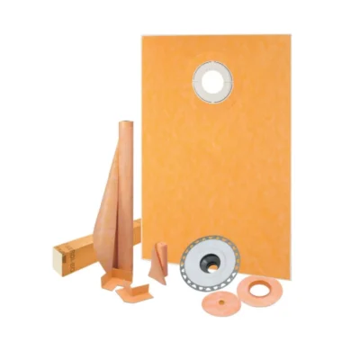 Schluter-KERDI-SHOWER-KIT 38" x 60" Off-Center w/ PVC Flange