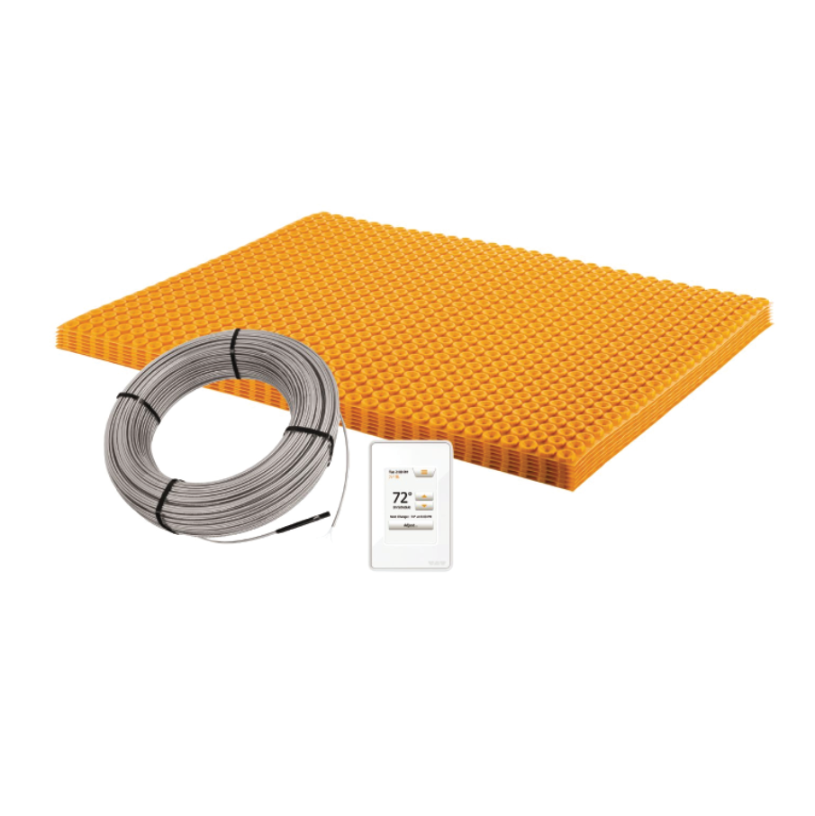 Schluter-DITRA-HEAT-E-KIT 58.8 Sq. Ft. Matt u0026 37.5 Sq. Ft. Cable Wifi -  ShagTools