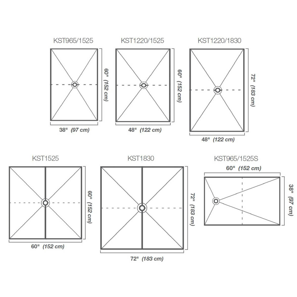 Shower Tray Size Guide