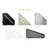 Schluter-SHELF-E Shower Corner Shelves