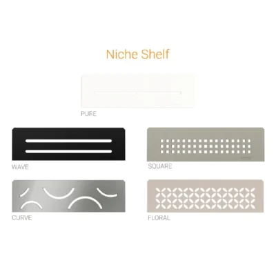 Schluter-SHELF-N Rectangular Shower Niche Shelves