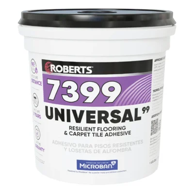 Roberts 7399 Universal99 Resilient Flooring & Carpet Tile Adhesive (4 gal.)