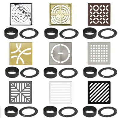 Schluter-KERDI-DRAIN 4" Shower Grates