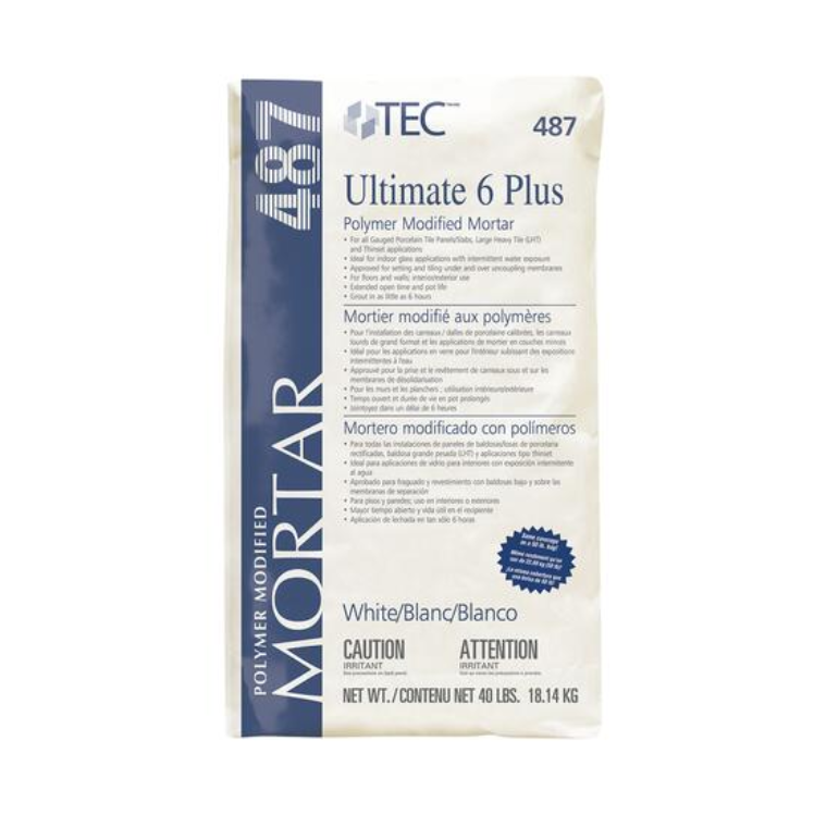 Tec 487 Ultimate 6 Plus Mortar White