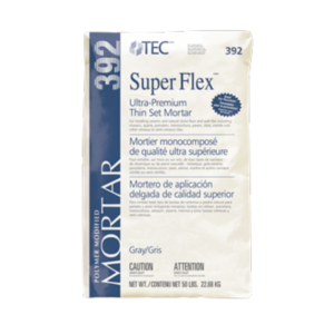 tec super flex thin set mortar