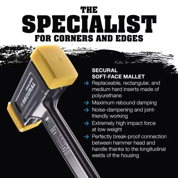 Halder Secural 24 oz. Dead Blow Hammer - ShagTools