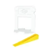 QEP 99777 Xtreme 1/16" Tile Leveling Clips (2,000/Pack) w/ FREE 99775 Xtreme Tile Leveling Wedges (500/Pack)