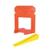 QEP 99778 Xtreme 1/8" Tile Leveling Clips (2,000/Pack) w/ FREE 99775 Xtreme Tile Leveling Wedges (500/Pack)