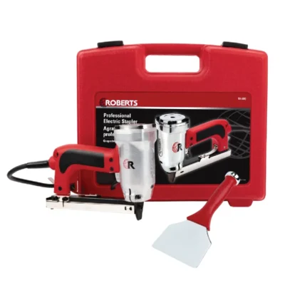 Roberts 10-600 Professional Electric Stapler w/ FREE 10-521 Pro Stair Tool