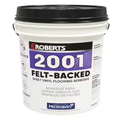 Roberts 2001 Felt-Backed Sheet Vinyl Flooring Adhesive (4 gal.)