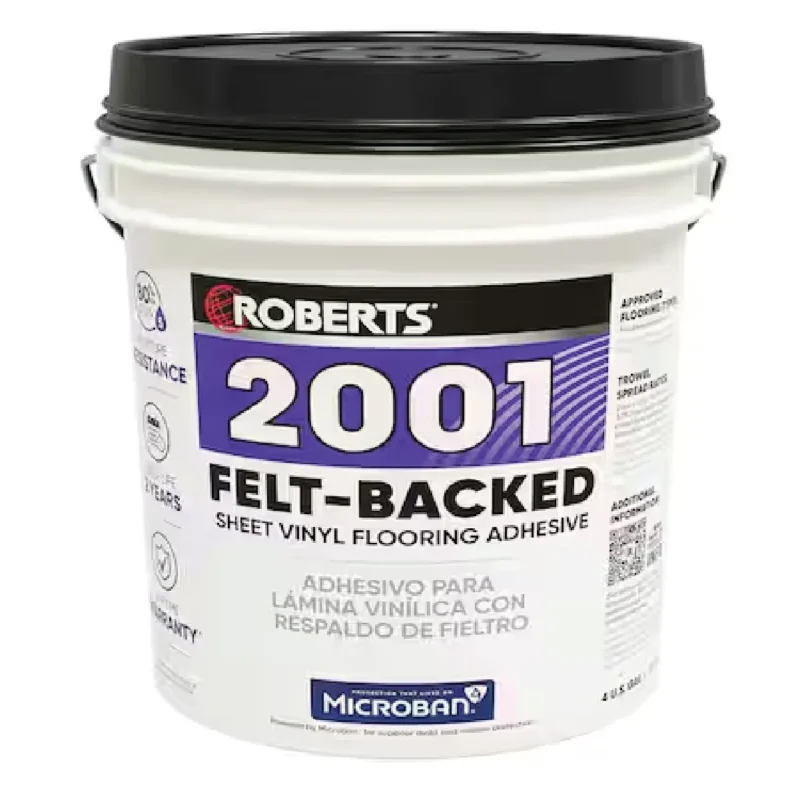 Roberts 2001 Felt-Backed Sheet Vinyl Flooring Adhesive (4 gal.)