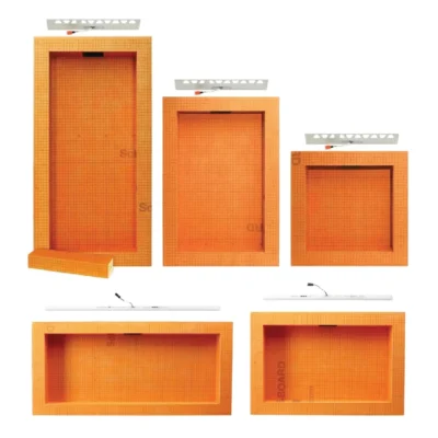 Schluter KERDI-BOARD-SNLT Prefabricated Shower Niches w/LED Lighting