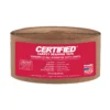 Certified 3" Amber Carpet Seam Tape