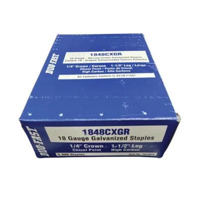 Duo-Fast DFF-1828CGR 7/8" Underlayment Staples (5,000/Box)