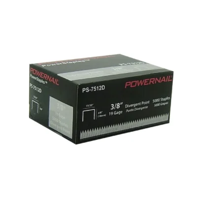 Powernail 7512D 3/8" Carpet Pad Staples (5,000/Box)
