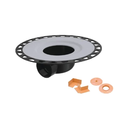 Schluter-KERDI-DRAIN ABS Horizontal Outlet w/ Corners/Seals