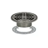 Schluter-KERDI-DRAIN Grate Kit Classic Round 6" Stainless Steel