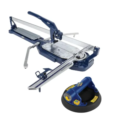 QEP 41" Katana SR-41 Single Rail Tile Cutter Bundle w/ FREE QEP Xtreme 8" Electric Suction Cup